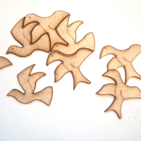 Mozaiekvloer - Vogels